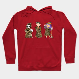 THE THREE HALLOWEEN CHARACTAR Hoodie